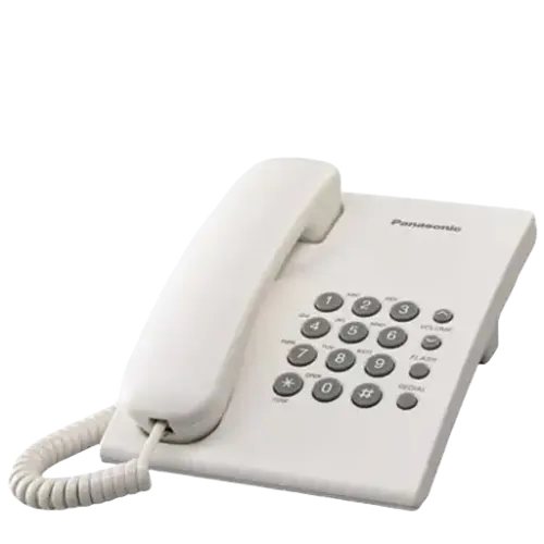 Panasonic KX-TS500MX White Telephone Set