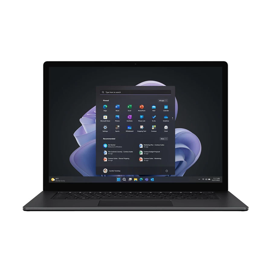 Microsoft Surface Laptop 5 Intel Core i7 1265U 16GB RAM, 512GB SSD 15 Inch Pixelsense Multi Touch Display Matte Black Metal Surface Laptop
